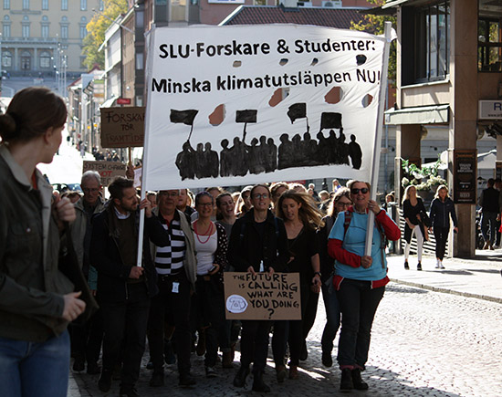 Demonstrationståg SLU